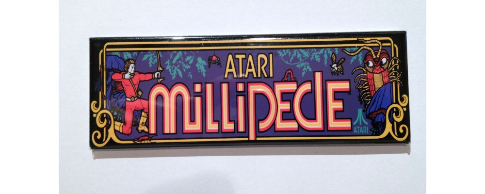 Millipede - Marquee - Magnet - Atari